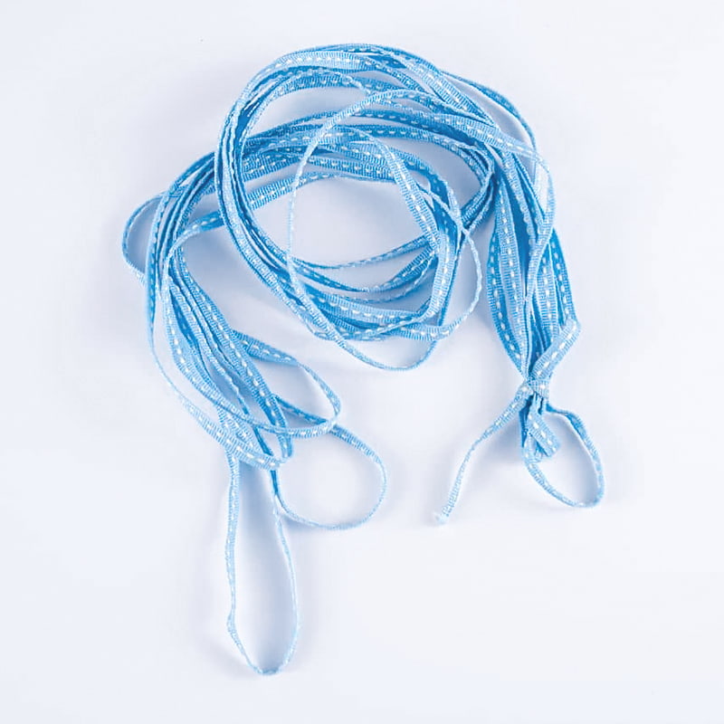 Vải bao bì hoa chấm bi polyester 0,5cm